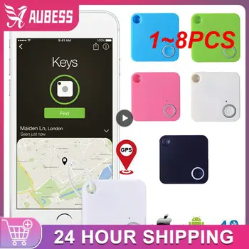 1~8PCS Mini Dlaždice Mate GPS Bluetooth-kompatibilné Tracker Key Finder Locator Anti-Prehra Sledovacie Zariadenie, Auto Gps Tracker Obojok