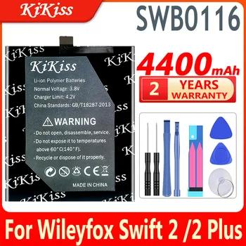 KiKiss Batérie SWB0116 SW2XB01 SWB0115 Pre Wileyfox Swift 2 /2 Plus Swift2 Plus Swift2X Swift2 Vysoká Kapacita Batérie