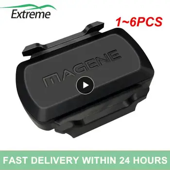 1~6PCS Magene S3+ Rýchlosti Kadencie, Snímač ANT Bluetooth Počítač Speedmeter Dual Sensor Bike Príslušenstvo Kompatibilné s