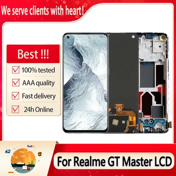 Pôvodný Pre Realme GT Master LCD Displej Dotykový Displej Digitalizátorom. Montáž Nahradenie 6.43