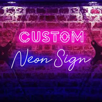 Vlastné Neon LED Prihlásiť Personalizované Nástenné svietidlo Spálňa, herňa Svadobné Party Narodeniny Dekorácie Obchodné Meno, Logo Dizajn