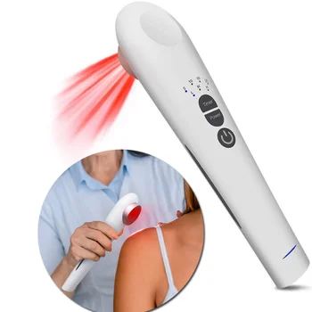 Laser Kolenného Kĺbu Bolestiach Červená Svetelná Terapia Prístrojom Studenej Zníženie Zranenia Svalov Zdravotnej Starostlivosti Ručné Fyzioterapia Stroj