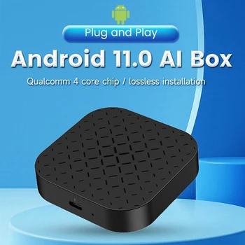 2G+16 G Carplay Ai Box Android 11 Bezdrôtový Android Auto a Carplay Bluetooth QCM2290 4-Jadrá Wifi TF Karty ,CPC200-Tbox