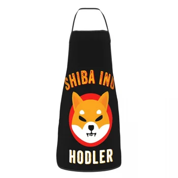 Shiba Inu Hodler Token Mail Mince Kuchyňa Kuchyňa Zástera SHIB Doge Bitcoin Cryptocurrency Pinafores pre Manicurist Hoteli