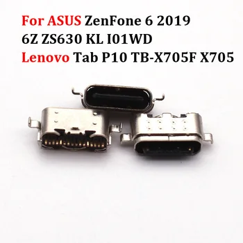 1-10Pcs Nabíjačku USB Nabíjací Port Konektor Dock Konektor Jack Pre ASUS ZenFone 6 2019 6Z ZS630KL I01WD Kartu Lenovo P10 TB-X705F X705
