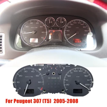 Auto Prístrojový Panel LCD Rýchlomer Rozchod Klastra 6105H0 9659797780 Pre Peugeot 307 (T5), Dash Tachometra ZQ80330080