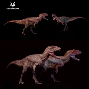 GRTOYS X HAOLONGGOOD 1/35 Allosaurus Model Theropoda Dinosaura Zvierat Obrázok Zberateľ Dekor Scény GK Darček k Narodeninám Hračka