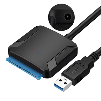 USB 3.0 Na SATA 3 Kábel SATA Do USB Adaptér Previesť Káble Podporu 2.5/3.5 Palcový Externý HDD SSD Pevný Disk Adaptér