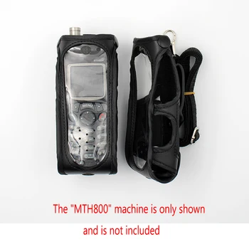 RLN4892A Kožené puzdro s otočným pás slučky pre Motorola MTH650 MTH800 Tetra rádia Vykonávať Prípad
