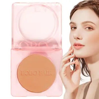Blushs Makeup Paleta Tvár Minerálne Blusher Prášok Rouge Nízke Nasýtenie Dlho-Trvajúce Prírodný Krém Odtieň Oranžovej Peach Pink Blushs