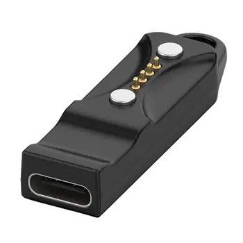Pre Polar Pacer Smart Hodinky Konektor USB Nabíjací Konvertor Black Nabíjací Adaptér Typ C Port Kompatibilný S Polar Pro Pacer