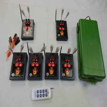 ZZY LED 8Key Displeja Špeciálne Efekty 12 Tága Waisttype Diaľkové Ovládanie USB DMX Elektrických Drôtov 12V Profesionálne Stage Smart Switch