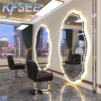 Zaujímavé Holičstvo Kfsee Salón Mirror