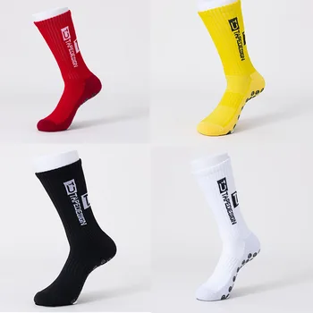 1 Pár Anti-slip Futbal Ponožky Muži Ženy Non-slip Futbal Basketbal, Tenis Športové Ponožky Grip Cyklistické Jazdecké Ponožky